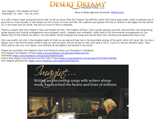 Tablet Screenshot of desertdreamsllc.com